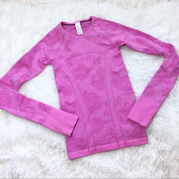 Ivivva Other - Ivivva Pink Rose Long Sleeve Top XS Girls